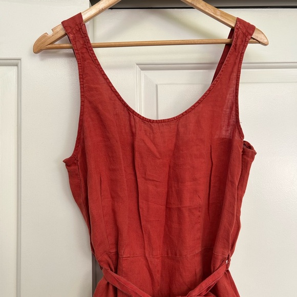 Rachel Zoe 100% Linen Jumpsuit - Size S - Picture 2 of 6